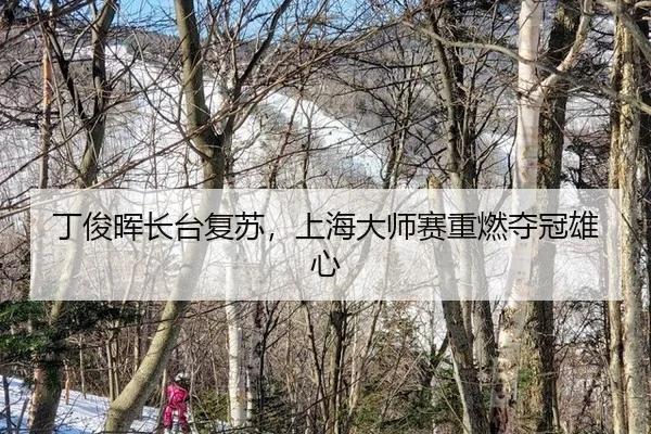 丁俊晖长台复苏，上海大师赛重燃夺冠雄心